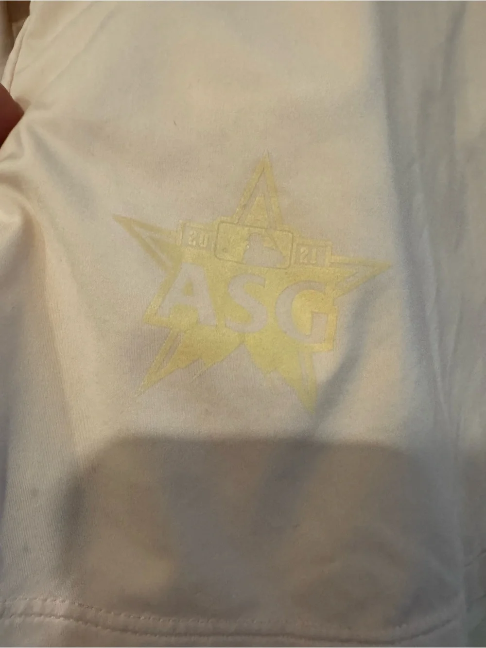Nike Dri-FIT Light Peach Quarter-Zip Long Sleeve Top Medium ASG 2021